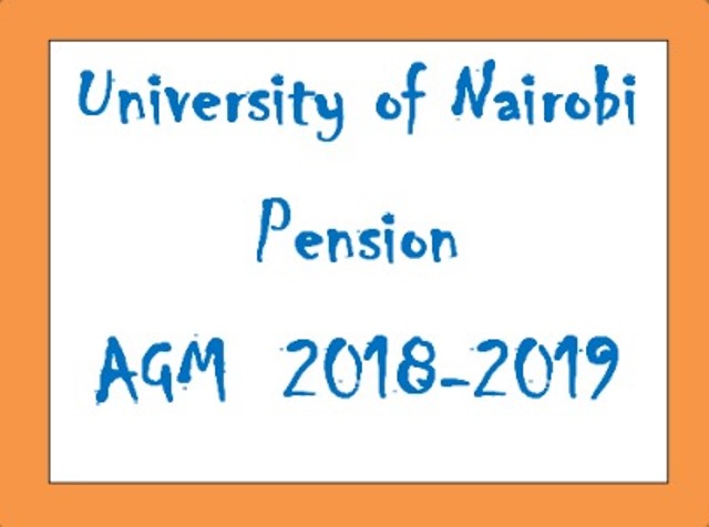 UoN Pension Annual General Meeting - 31st October 2020