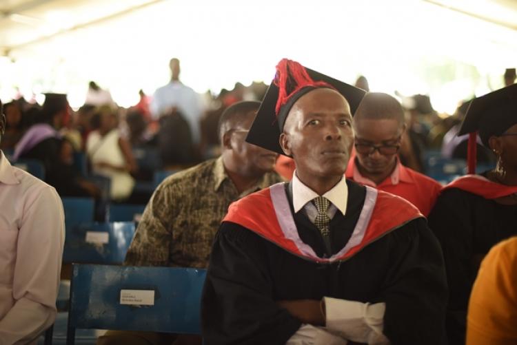 Participants during the rehearsals for the December 20, 2019 Graduation Ceremony.