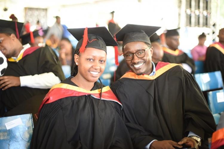 Participants during the rehearsals for the December 20, 2019 Graduation Ceremony.