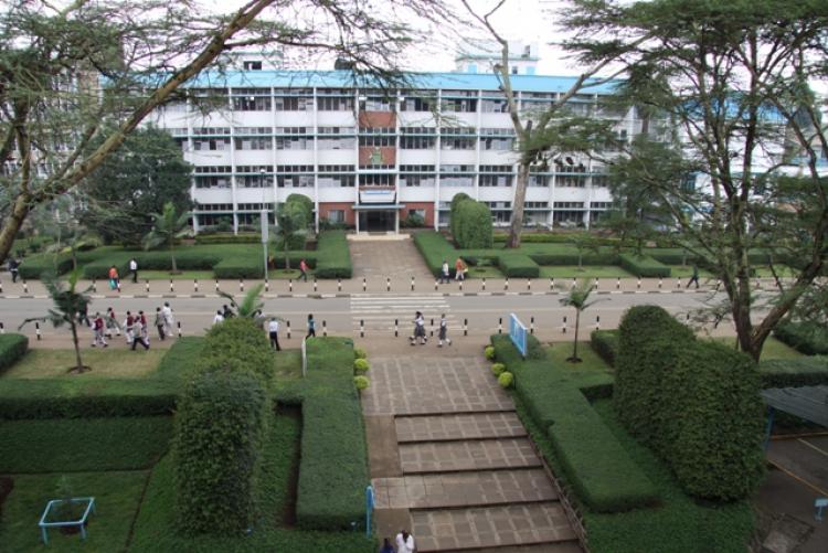 College of Architecture and Engineering office complex and lecture halls.