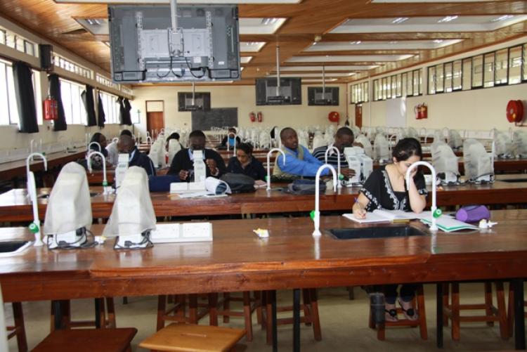 Laboratory at the College of Health Science, KNH Campus