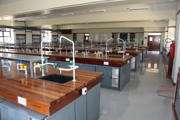 Inside one of the science laboratories at the Kenya Science along Ngong Road opposite the Junction Mall.
