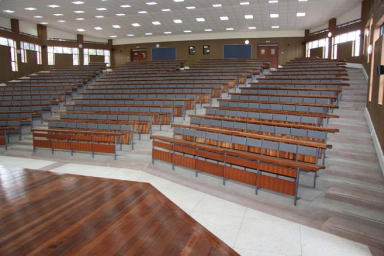 Inside one of the lecture halls at the Kenya Science along Ngong Road opposite the Junction Mall.