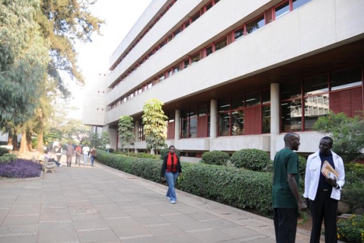 The Jomo Kenyatta Memorial Library.