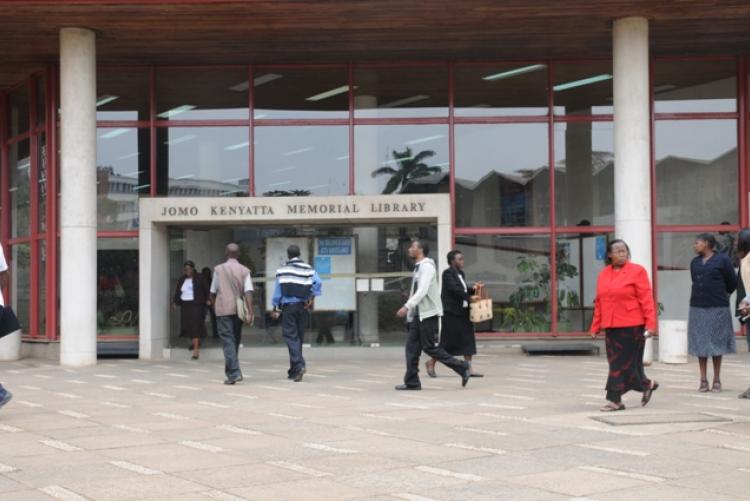 The Jomo Kenyatta Memorial Library.