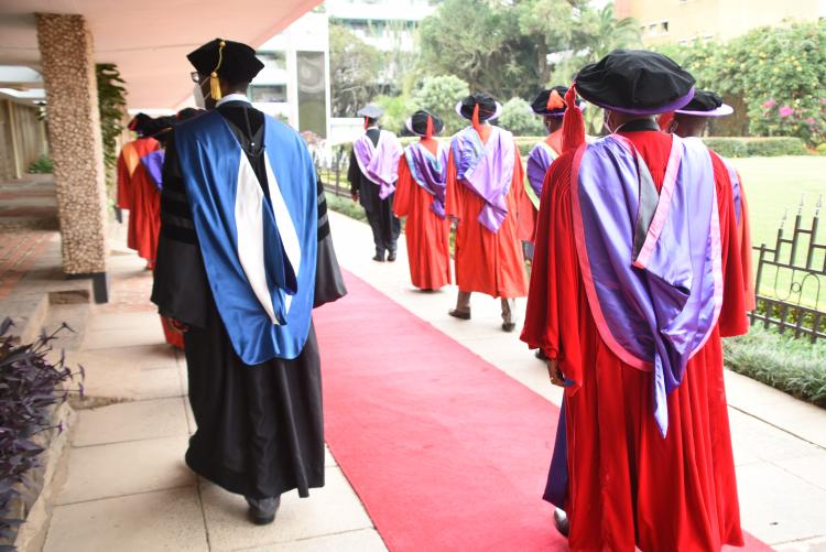 Academic procession, VC's Address to Freshers on 3rd September 2020