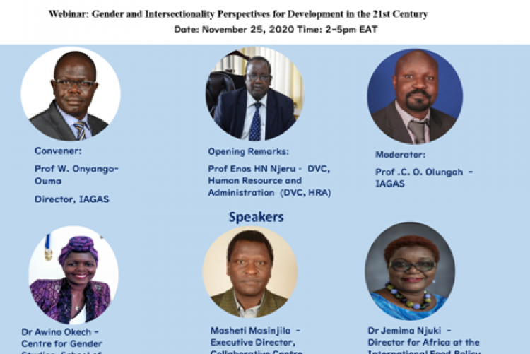 Gender & Intersectionality Perspectives for Development in the 21st Century