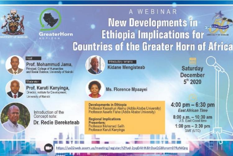 New Developments in Ethiopia Implications for Countries of the Greater Horn of Africa