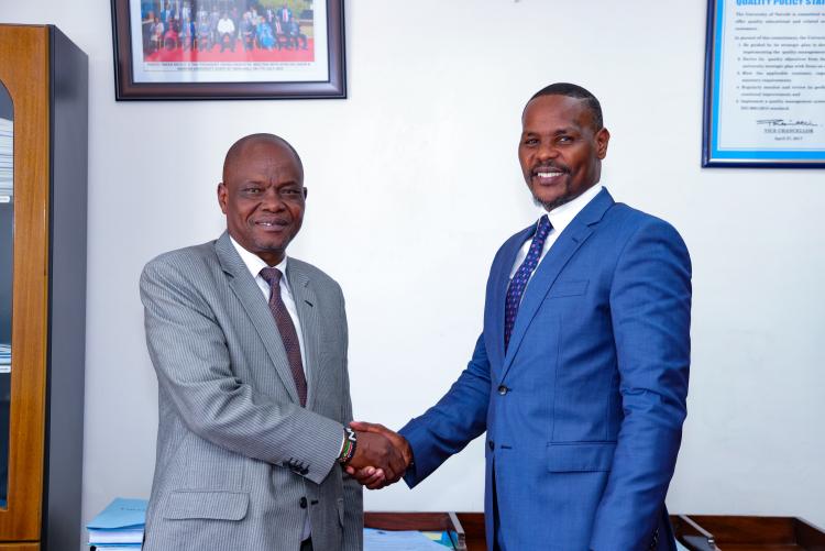 Courtesy Call from PS Ministry of Environment, Climate Change & Forestry Dr. Eng. Festus K. Ng'eno