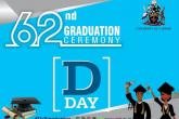 The 62nd Graduation Ceremony held on Friday 20th December, 2019.